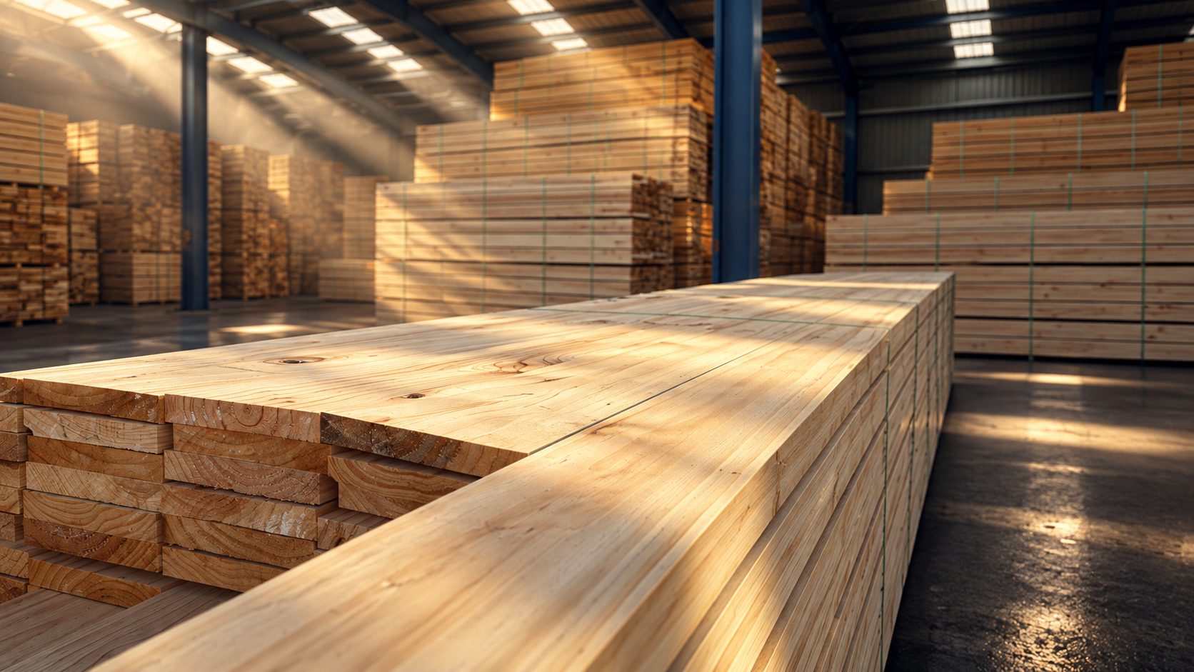 New Zealand sawn Radiata Pine lumber for export to India and the UAE